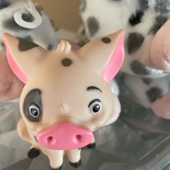 2 Aurora Pig Plush Pigs and Pua hard Pig Figure - Picture 4 of 15